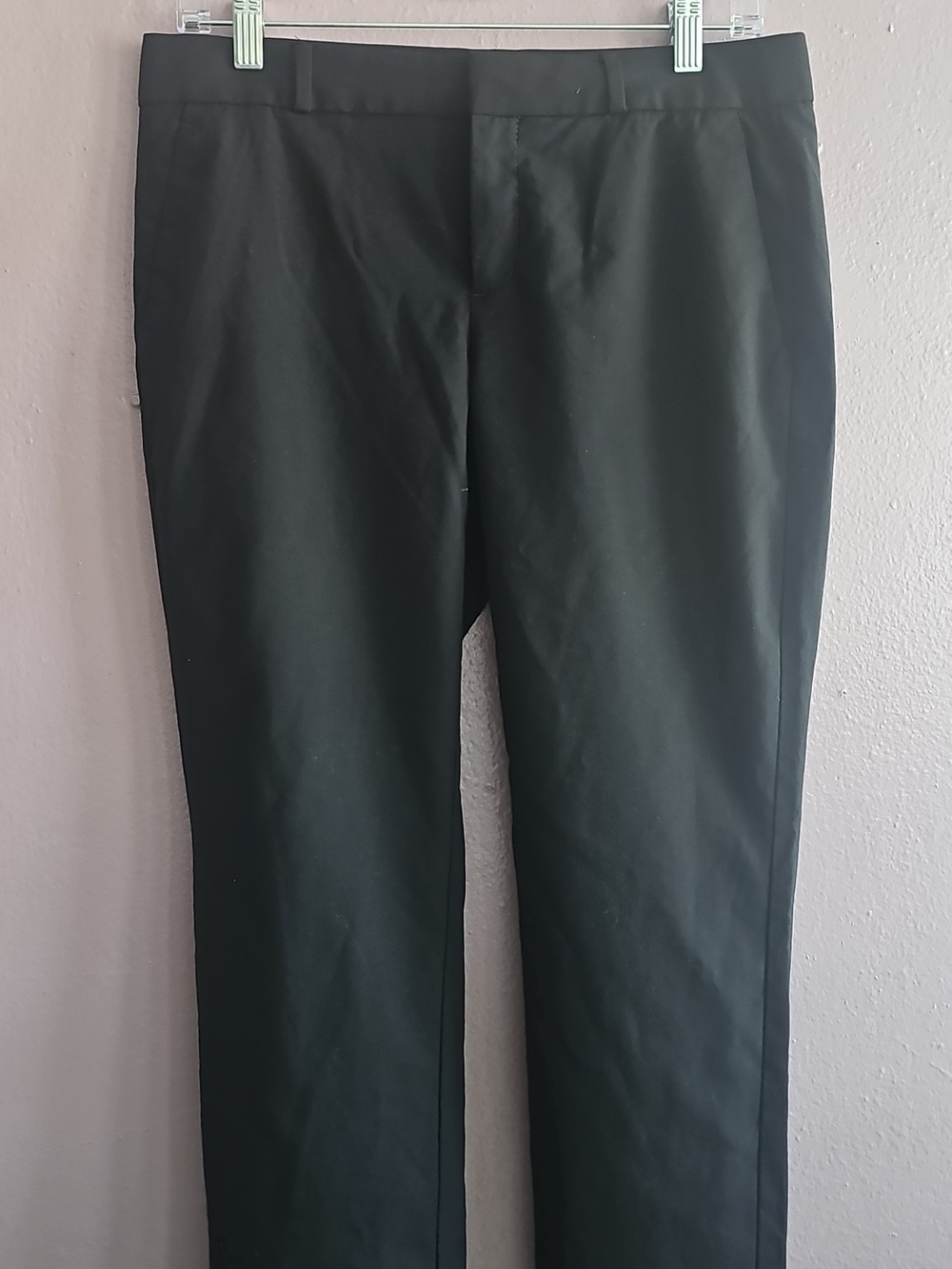 Banana Republic Black Chinos - Slim Classic Womens Work Pants. Size 2 - Picture 4 of 11